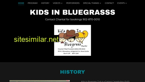 kidsinbluegrass.ca alternative sites