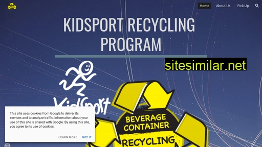 kidsportrecycling.ca alternative sites