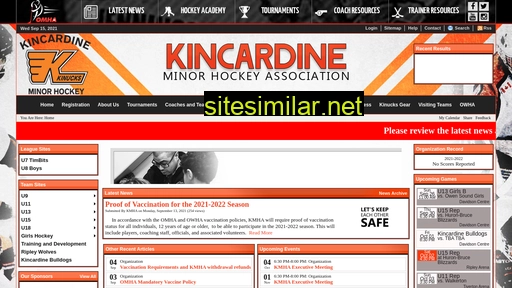 kincardineminorhockey.ca alternative sites