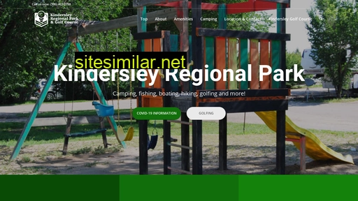kindersleyregionalpark.ca alternative sites