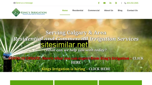 kingsirrigation.ca alternative sites