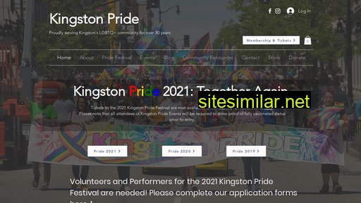 kingstonpride.ca alternative sites