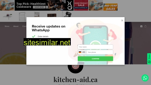 kitchen-aid.ca alternative sites