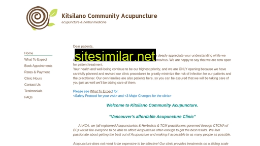 kitscommunityacupuncture.ca alternative sites