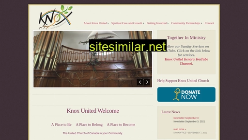 knoxunitedkenora.ca alternative sites