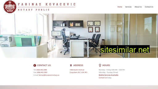 Kovacevicnotary similar sites