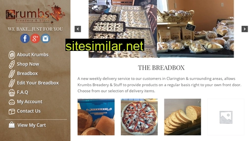 Krumbsbreadery similar sites