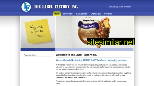 labelfactory.ca alternative sites