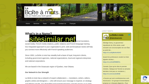 laboiteamots.ca alternative sites