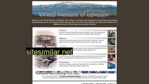 labradorvirtualmuseum.ca alternative sites