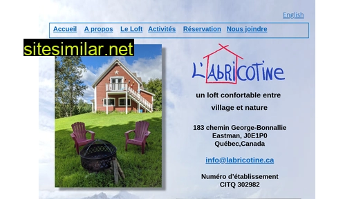 labricotine.ca alternative sites