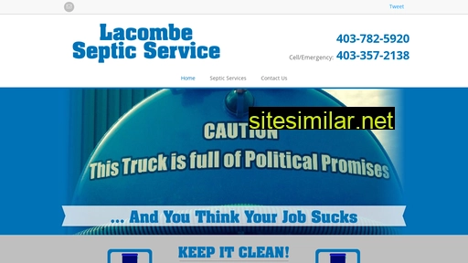 lacombeseptic.ca alternative sites