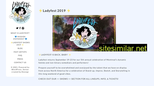 ladyfest.ca alternative sites