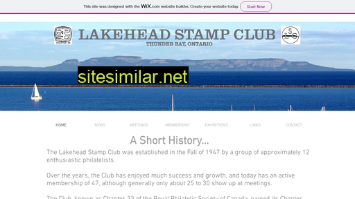 Lakeheadstampclub similar sites