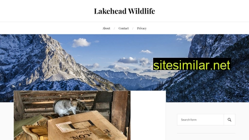 lakeheadwildlife.ca alternative sites