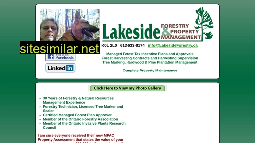 lakesideforestry.ca alternative sites