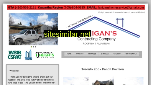 laniganscontracting.ca alternative sites