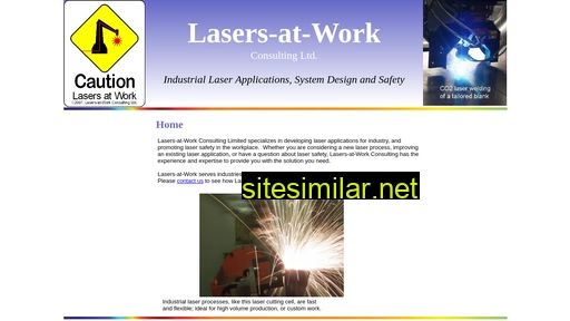Lasers-at-work similar sites