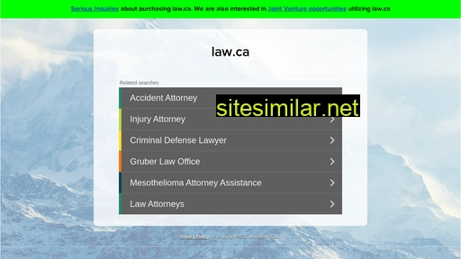 law.ca alternative sites