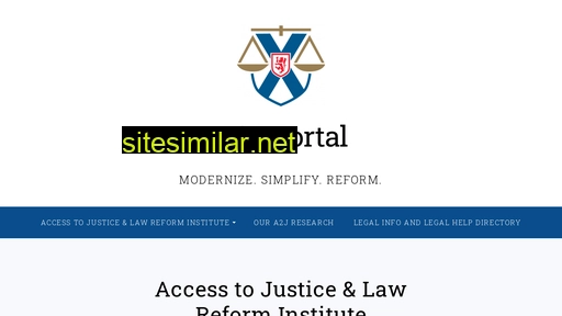 lawreform.ns.ca alternative sites