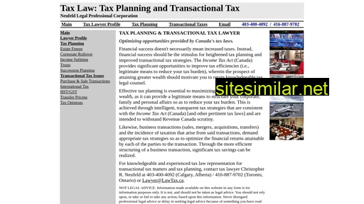 lawtax.ca alternative sites