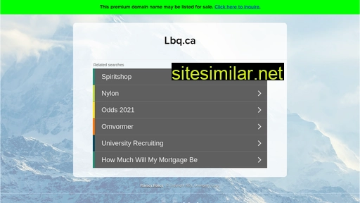 lbq.ca alternative sites
