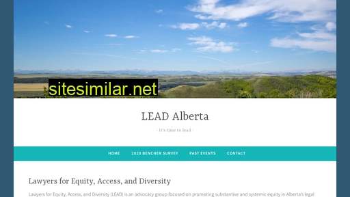 leadalberta.ca alternative sites