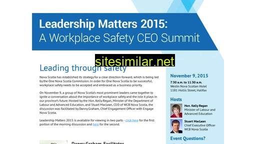 leadershipmattersns.ca alternative sites
