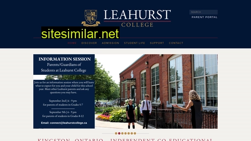 leahurstcollege.ca alternative sites