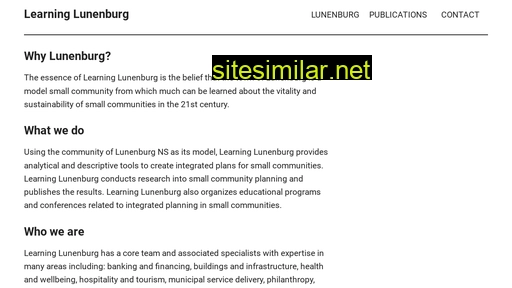 learninglunenburg.ca alternative sites