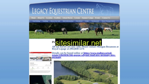 legacyequestriancentre.ca alternative sites