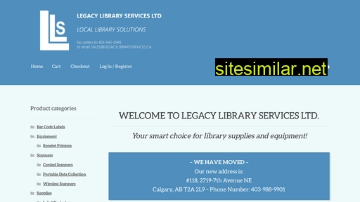 legacylibraryservices.ca alternative sites