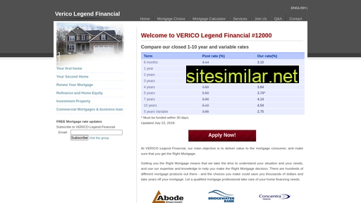 legendfinancial.ca alternative sites