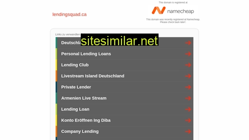 lendingsquad.ca alternative sites