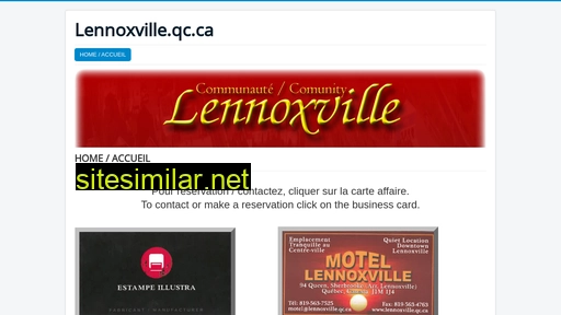 lennoxville.qc.ca alternative sites