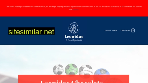 leonidaschocolate.ca alternative sites