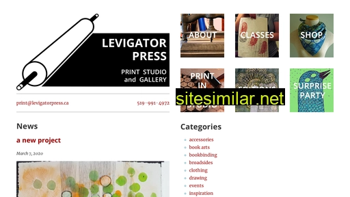 levigatorpress.ca alternative sites