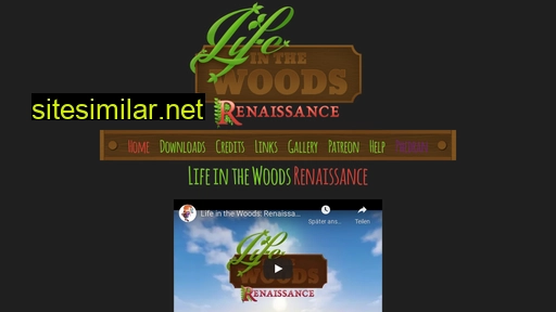 lifeinthewoods.ca alternative sites