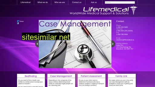 lifemedical.ca alternative sites