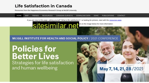 lifesatisfaction.ca alternative sites