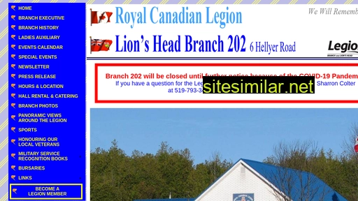 lionsheadlegionbranch202.ca alternative sites