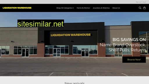 Liquidation-warehouse similar sites