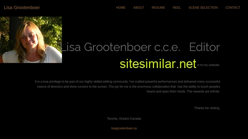lisagrootenboer.ca alternative sites