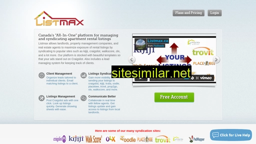 listmax.ca alternative sites