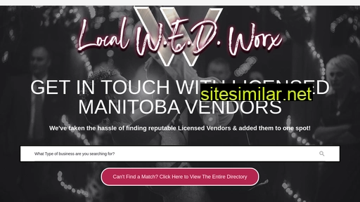 localwedworx.ca alternative sites