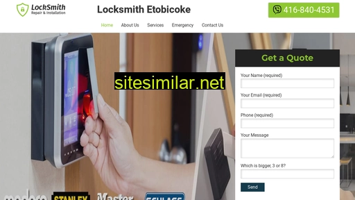 Locksmithsinetobicoke similar sites