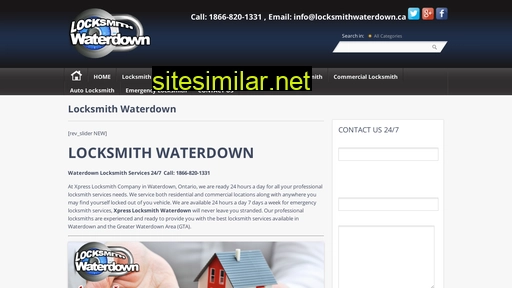 Locksmithwaterdown similar sites