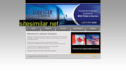 lodestartransport.ca alternative sites