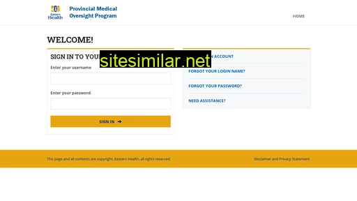 login.certification.pmo-nl.ca alternative sites