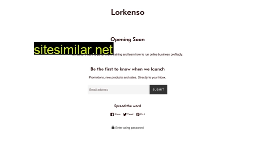 lorkenso.ca alternative sites